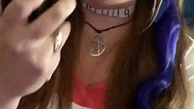 kandy kane bbw wife slurps fat cock deep 😛🍆