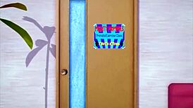 whoa team rwby all pregnant in yoga class stretching those big black cock creampie bellies