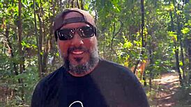 brazilian amateur strips naked in woods huge ass ninfeta tits so hot!