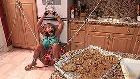 Bound Milf Sucks Cock Then Takes Deep Penetration