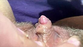 Big Clit Pulses Through Explosive Orgasm in Extreme Closeup