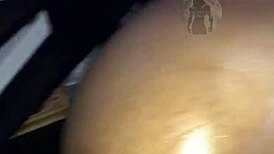 cheating lesbian slut's juicy ass and wet pussy creampied by throbbing bbc