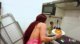 crazy colombian milf vanesa feeds and fucks amateur dude roughly