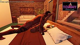 Naughty Guests Explore Hotel Rooms with Passionate Encounters