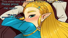 Princess Zelda's Detailed Jerk Off Instructions Fully Translated
