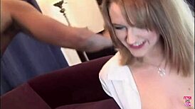 i whip her hard before she gulps two huge cocks down her throat