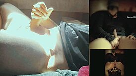 oh man this sex slave flashes her stuff country style