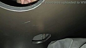 dive into glory hole cabin fun swallowing loads of hot cum blasts