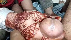 muslim mistress dirty talks handjob massage to servant in hindi