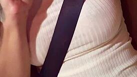 cuckold husband flashes wife on birthday exhibitionist humiliation gift for you!!