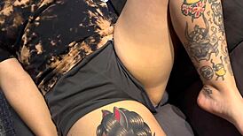 stepsister's friends let me touch their asses close-up