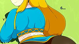 Princess Zelda's Detailed Jerk Off Instructions Fully Translated