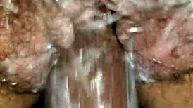 wife pussy stuffed multiple creampie loads deep inside hardcore cumshot