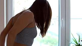 whoa, lusty milf alyssa reece teaching virgin stepson to pound shaved pussy before date? 😏💦