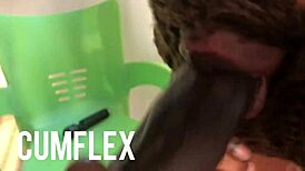 Freaky Milf Rides Cock Deepthroat Style