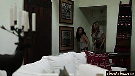 Classy 18+ Teen Fucks Wild Outdoors Missionary Style!