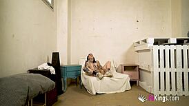 Punk Babe Rides Two Best Friends Doggystyle