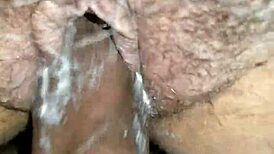 wife pussy stuffed multiple creampie loads deep inside hardcore cumshot