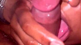 Tasha Triple B Gags On Big Daddy's Monster Cock Deepthroat!