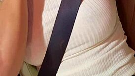 cuckold husband flashes wife on birthday exhibitionist humiliation gift for you!!