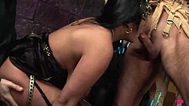 beautiful brunette jasmine black rides cocks doggy cowgirl in wild orgy with big tits bouncing