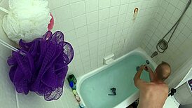 so this skinny asian slut chokes on cock in the pool then bathtub deepthroat fest