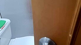 i stroke hard spying stepsis shower... she spots cock and craves it now