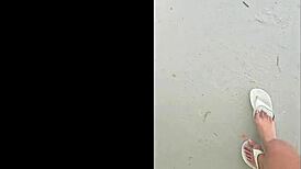 imagine giant black feet stomping tiny things in garden yard tall outdoor fetish view from below 18+