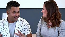 emme white pregnant brunette sucks loupan then masturbates in lingerie