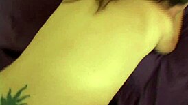 Samantha Rose Fingers Shaved MILF Asshole in Lingerie Heels