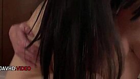 Passionate Asian Brunette Teen 18+ Wows with Seductive Deep Blowjob!