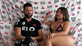 Think Karen Cox's fit ass can handle the spicy fourth round heat?