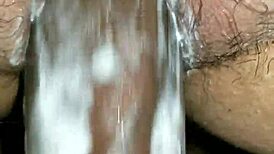 wife pussy stuffed multiple creampie loads deep inside hardcore cumshot