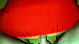 Stepmom Rides Stepson's Cock for Creampie