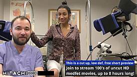 Nurse Miss Mars Forces Hitachi Orgasms on Human Guinea Pig Patient