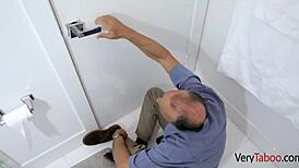 ever wonder why stepmom locks up husband for young 18+ dick pounding her milf holes?