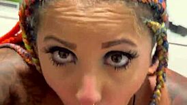 hey latina, suck this bbc before i fuck your miami balcony pussy?