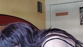 Mexican shemale delivers un rico deep oral pleasure