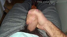 I Can't Resist Stroking My Hairy Cock In CFNM Rip-And-Strip Frenzy