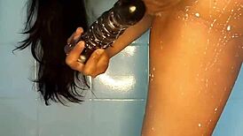 hey horny latina squirts pleasure riding dildo maquinasperfectas homemade