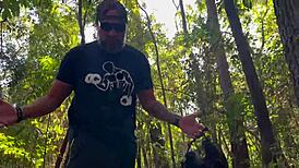 brazilian amateur strips naked in woods huge ass ninfeta tits so hot!