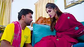 i'm so horny watching this curvy desi wife fuck the house owner raw