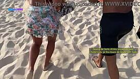 brazilian wife with big ass humiliated by old interracial bull while cuckold husband watches