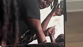 I see double taking these fat cocks deep in messy bbw throat worship