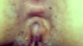 Asshole shits on cock from extreme anal pounding screams