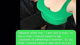 ready to beg for my goddess clit tease sissy