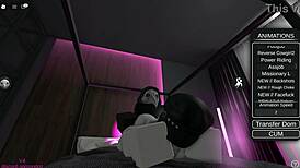 while boyfriend sleeps plague doctor roughly anal fucks sexy young patient