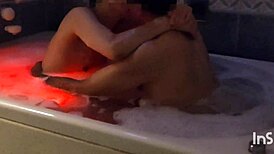 mature asian couple can't hold back anywhere together sucking licking deep creampie