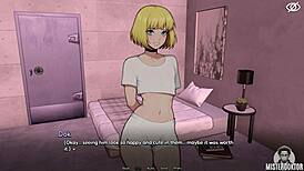 bunkered deep with femboy shemale ladyboy in intense hardcore game play