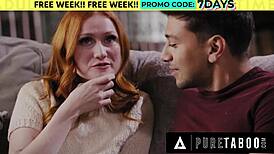 Furious milf serene siren catches stepson drilling bound stepsister scarlet skies roughly